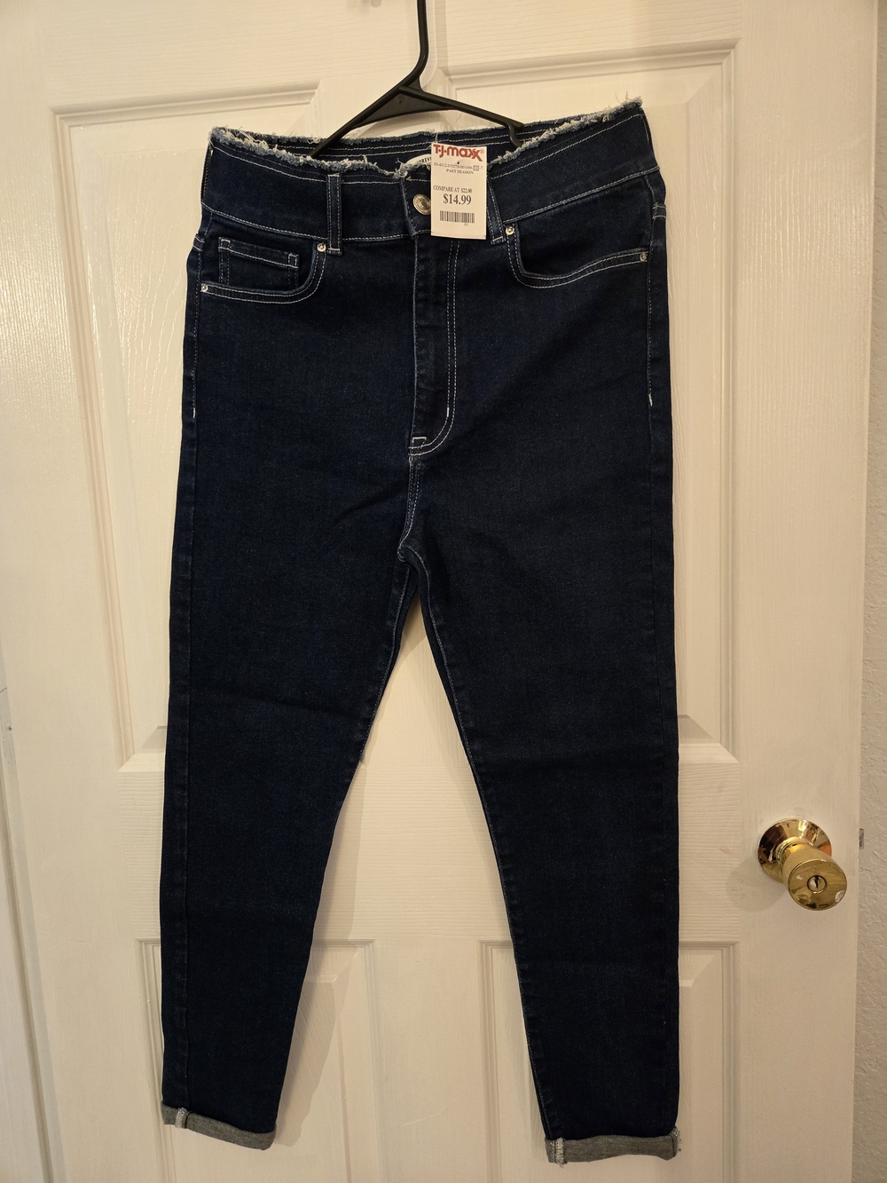 Forever 21 Dark Indigo Skinny Jeans